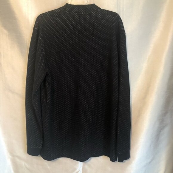 NWOT Men’s  Greg Norman Golf Warm Up Pullover Lg Black Mesh - Picture 8 of 9